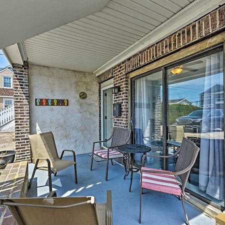 Walk To Beach Coastal Brigantine Condo With Patio! Exterior photo
