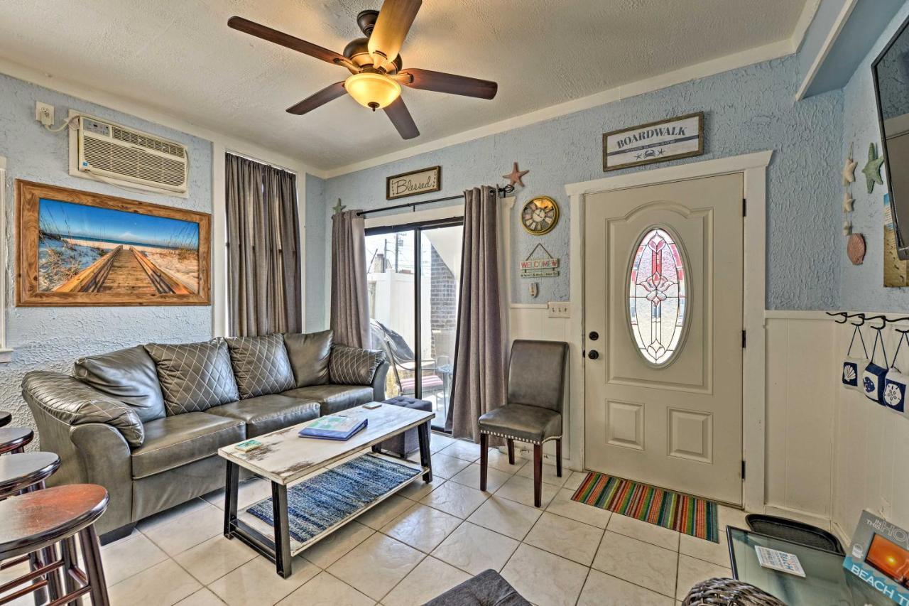 Walk To Beach Coastal Brigantine Condo With Patio! Exterior photo