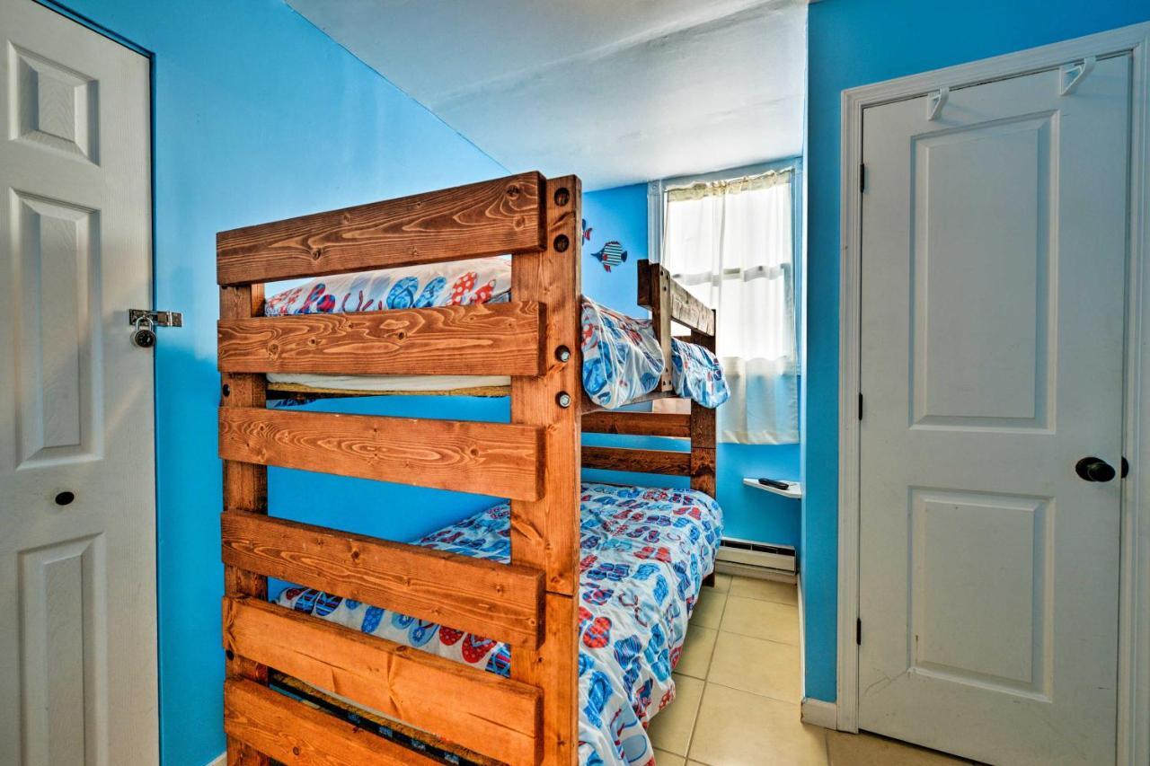 Walk To Beach Coastal Brigantine Condo With Patio! Exterior photo