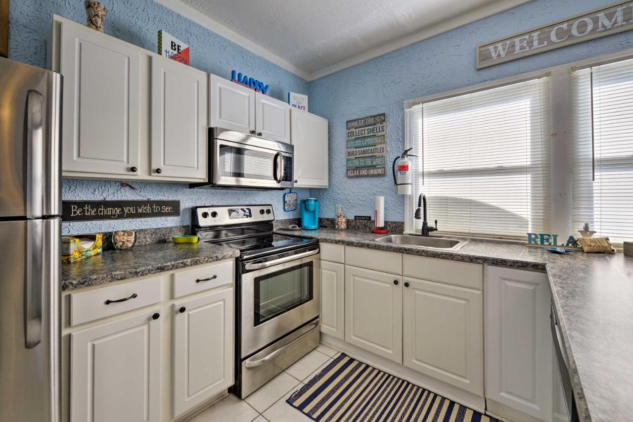 Walk To Beach Coastal Brigantine Condo With Patio! Exterior photo