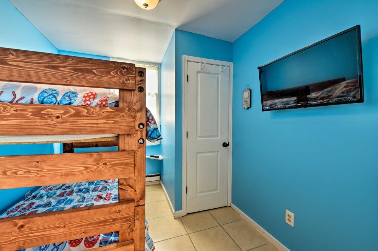 Walk To Beach Coastal Brigantine Condo With Patio! Exterior photo